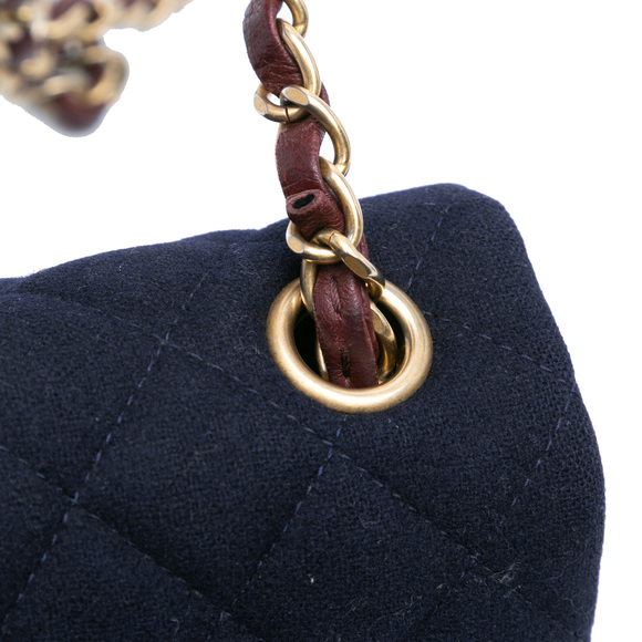 Pre-Loved Chanel Mini Rectangular Classic Jersey Sailor Single Flap - Picture 10 of 11